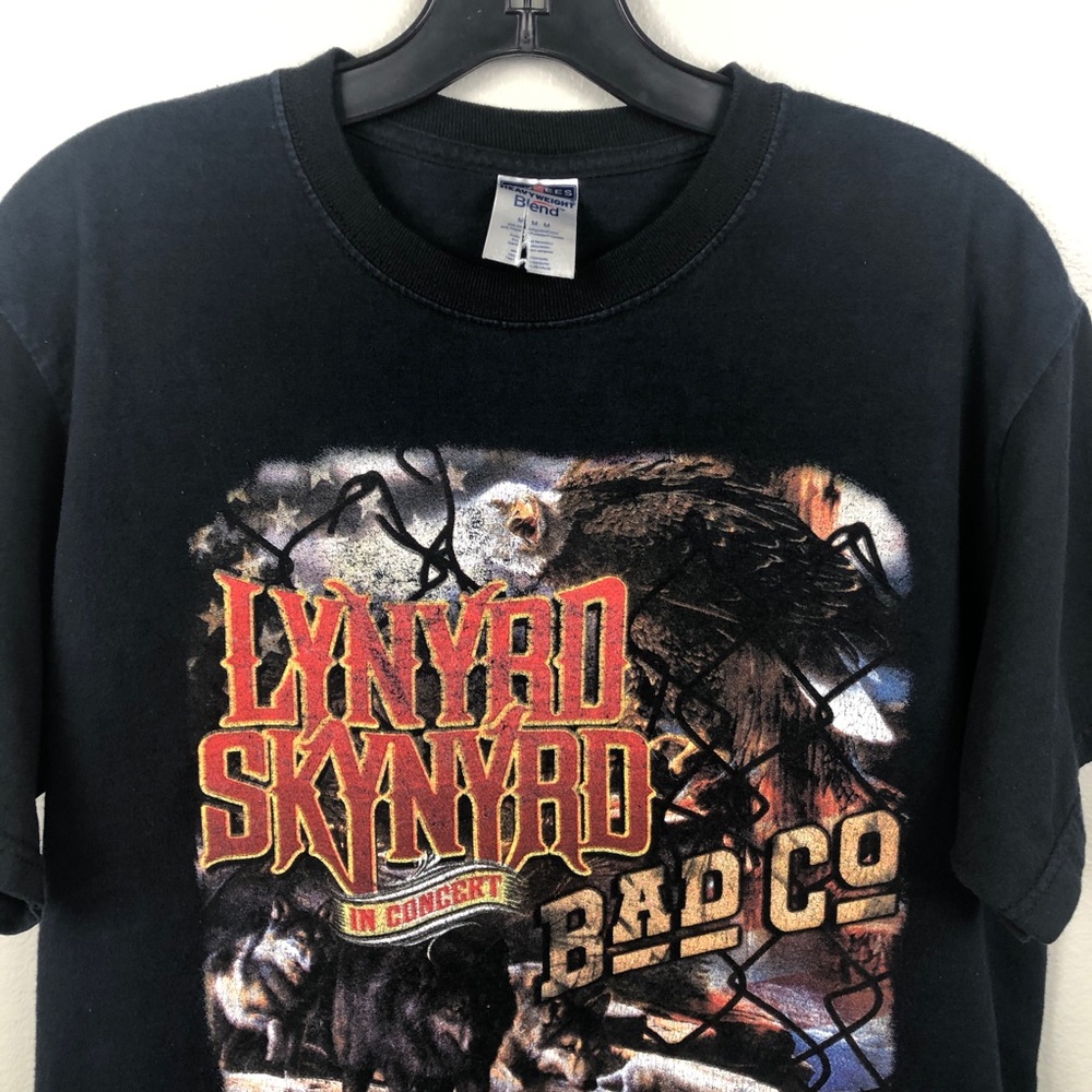 Lynyrd Skynyrd in Concert Bad Co 2014 shirt (M)